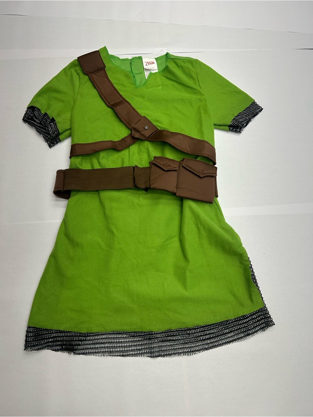 Disguise Legend of Zelda Link Classic Costume Tunic & Belt Kids Large 10-12